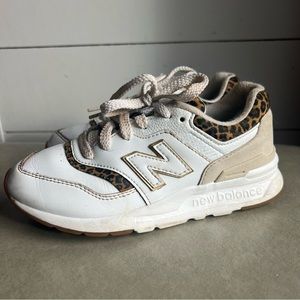 New Balance 997h shoes - leopard print- girls size 2